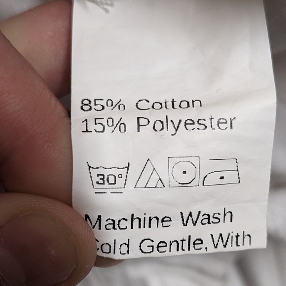 Shein White Bell Bottoms High Rise Raw Leg Hem Size 4 - Picture 9 of 11